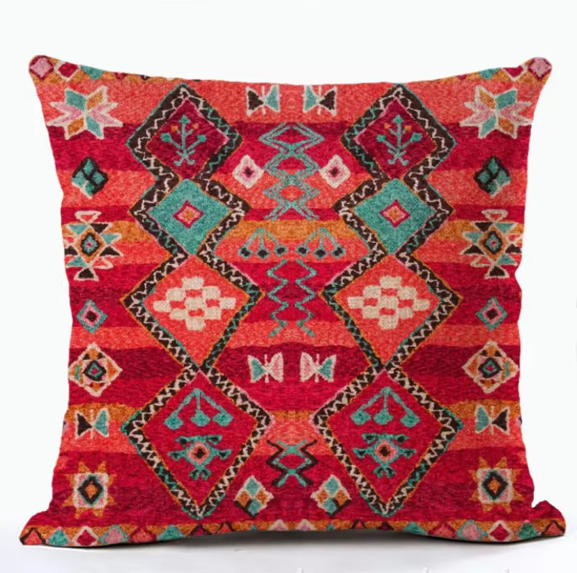 Bohemian Style Pillow Case Covers