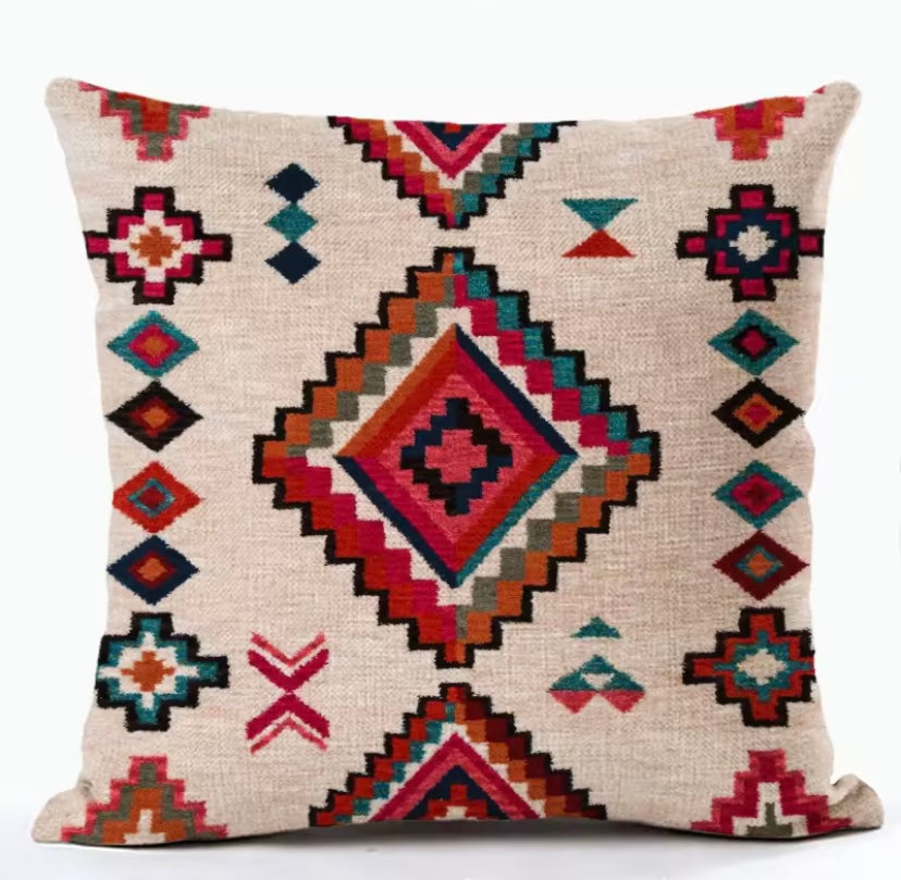 Bohemian Style Pillow Case Covers