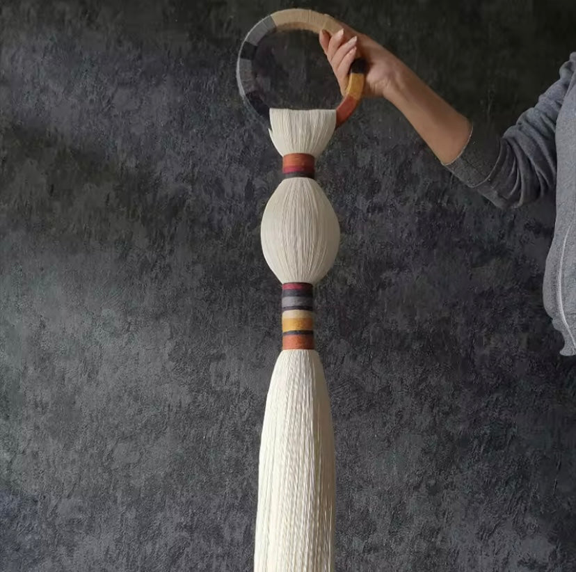 Macrame wall hanging for indoors and outdoors