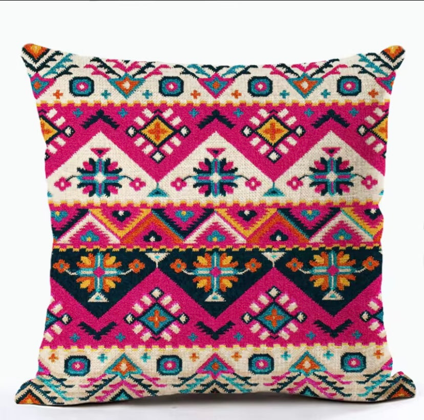 Bohemian Style Pillow Case Covers